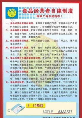 从自律到信任 食品经营风险预警体系的图片导向构建