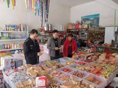 双牌市场监管局开展农村食品规范化经营店指导检查工作